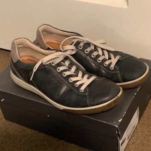 Ecco Chase II Leather Lace Up Womens Shoes Sz 40 (9 - 9.5)